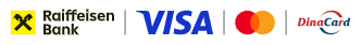Prihvaćeni načini plaćanja: Raiffeisen banka, Visa, Mastercard, DinaCard